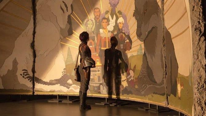 AHSOKA Hi-Res Images Give Us A Better Look At STAR WARS REBELS' Ghost Crew In Spectres Mural