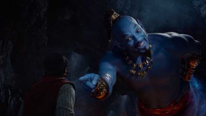 ALADDIN Teaser Unveils Our First Official Look At Will Smith's Genie In Blue Form