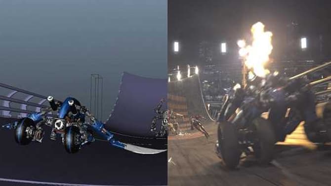 ALITA: BATTLE ANGEL Before And After VFX Images Take Us Back To The Motorball - Possible SPOILERS