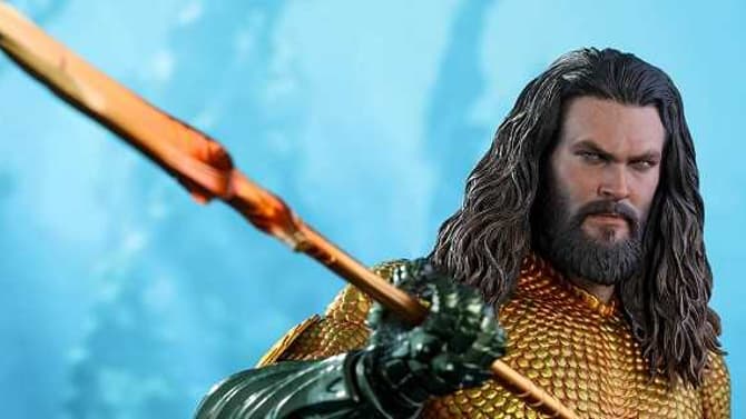 AQUAMAN Hot Toys Action Figure Offers A Detailed Look At Arthur Curry's Comic Accurate Costume