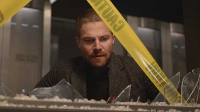 ARROW: Oliver Queen Begins To Unravel His Father's Secret In New Photos From Season 7, Episode 10: &quot;Unmasked&quot;