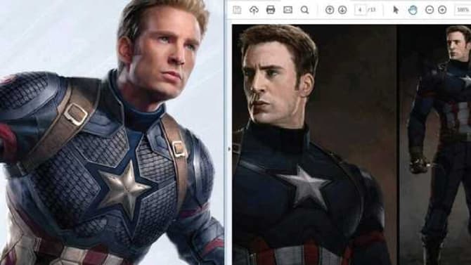 AVENGERS 4 Leaked Promo Art Spotlights A Beardless Captain America, Thanos, Ant-Man & More