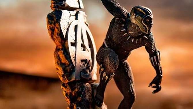 AVENGERS: ENDGAME - Iron Studios' Black Panther Statue Has T'Challa Go On The Run With The Nano Gauntlet