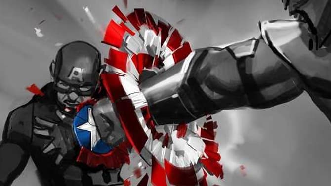 AVENGERS: ENDGAME Concept Art Reveals A New Way For Thanos To Destroy Captain America's Shield