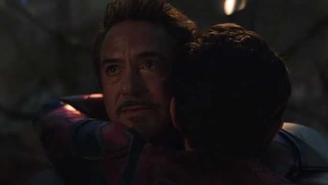 AVENGERS: ENDGAME Star Robert Downey Jr. Shares BTS Look At Tony Stark's Emotional Reunion With Peter Parker