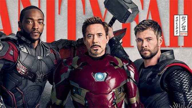 AVENGERS: INFINITY WAR - Textless Versions Of Recent MARVEL 10th Anniversary Vanity Fair Covers Released