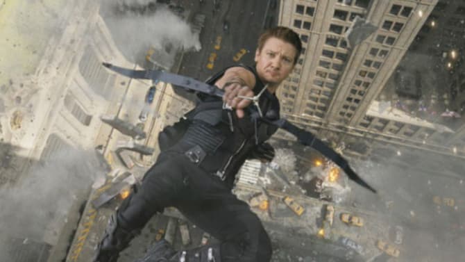 AVENGERS: INFINITY WAR Actor Jeremy Renner Shares Fan Made Entertainment Weekly Cover Featuring Hawkeye