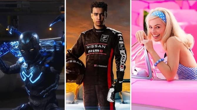 BARBIE Regains Lead Over BLUE BEETLE At North American Box Office But It's GRAN TURISMO That Races To #1