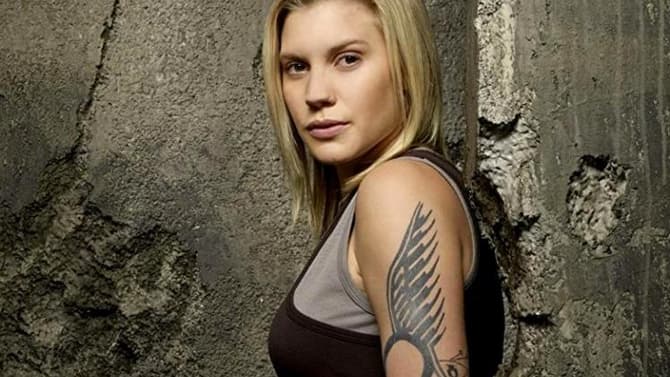 BATTLESTAR GALACTICA  Alum Katee Sackhoff Finally Confirms Starbuck's Series Finale Fate - SPOILERS