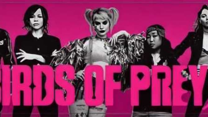 BIRDS OF PREY:  The Team - And One Of Harley Quinn's Hyenas - Assemble On New Promo Poster