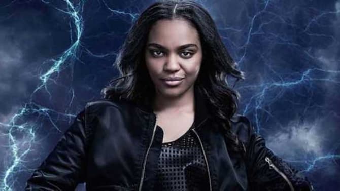 BLACK LIGHTNING Promo Image Gives Us A First Look At Jennifer Pierce Suited-Up As Lightning