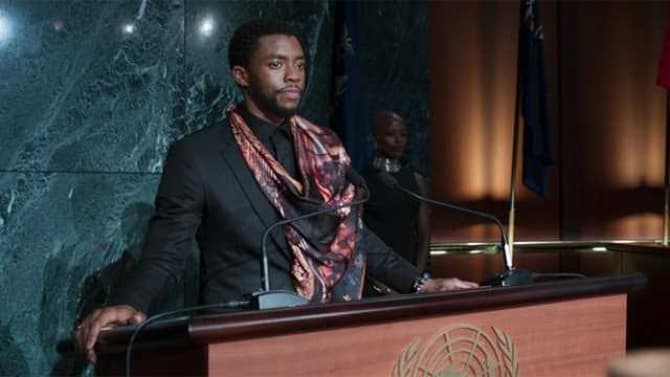 BLACK PANTHER Deleted Scene Shows T'Challa Reuniting With Everett Ross Before U.N. Speech