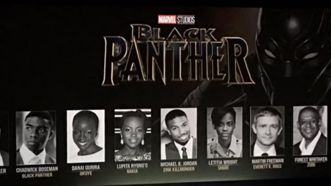 BLACK PANTHER: The Roles Of Lupita Nyong'o, Letitia Wright, Forest Whitaker And More Have Been Confirmed