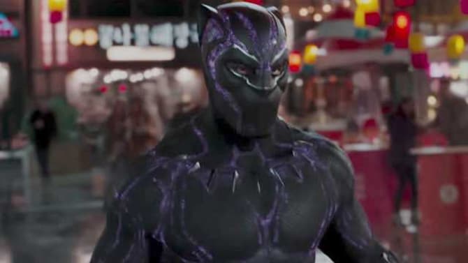 BLACK PANTHER Theatre Standee Provides A New Look At The King Of Wakanda's Upgraded Costume