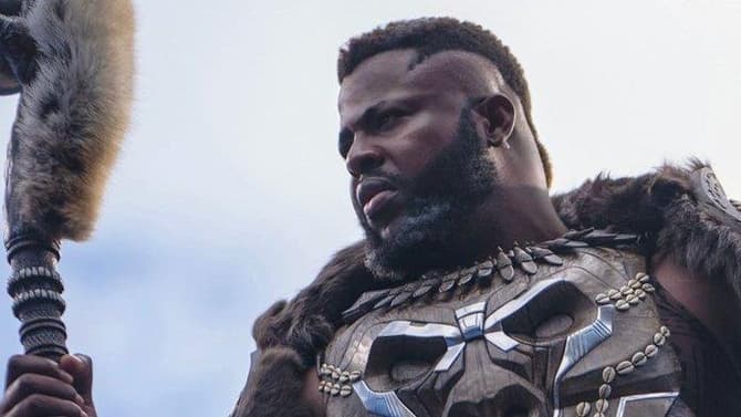 BLACK PANTHER: WAKANDA FOREVER Actor Winston Duke Reveals That He Improvised One Of M'Baku's Funniest Lines