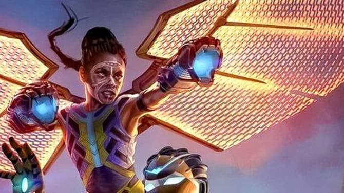 BLACK PANTHER: WAKANDA FOREVER Early Concept Art Gives Shuri A Winged Costume