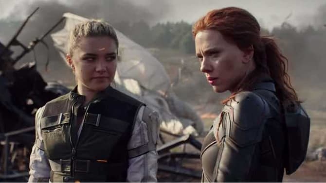 BLACK WIDOW: Natasha & Yelena Bond In The First Action-Packed Clip From The Marvel Studios Blockbuster