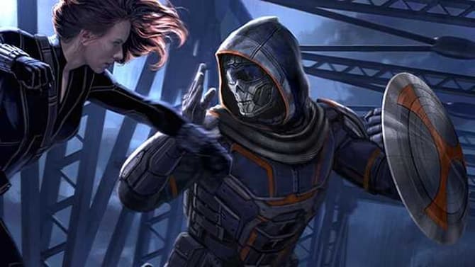 BLACK WIDOW Officially Released Concept Art Shows Natasha Romanoff Vs. Taskmaster In High-Resolution