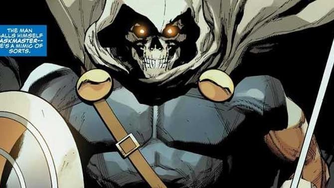 BLACK WIDOW Set Photos Reveal A Mysterious Costumed Character; Is Taskmaster Finally Coming To The MCU?