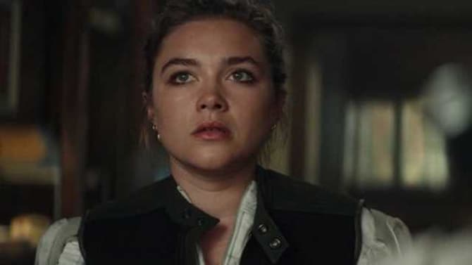 BLACK WIDOW Star Florence Pugh Comments On The Movie Possibly Serving As A Passing Of The Mantle