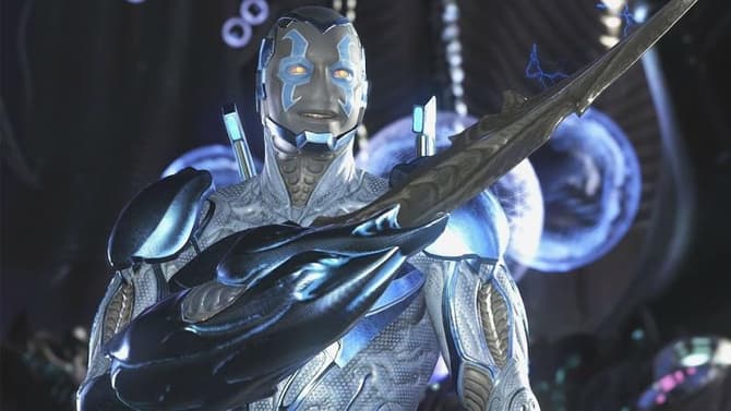 BLUE BEETLE Director Reveals The Several References Where The Character's Weapons Manifestation Came From