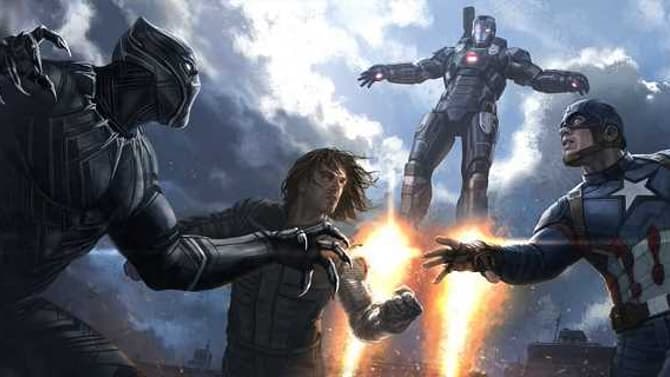 CAPTAIN AMERICA: CIVIL WAR Concept Art Features Avengers Vs. Avengers, Alternate Costumes, And Much More