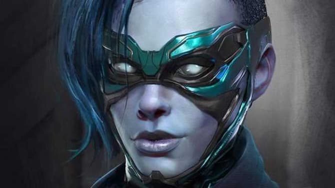 CAPTAIN MARVEL Concept Art Reveals Unused Alternate Designs For Minn-Erva's (Gemma Chan) Mask