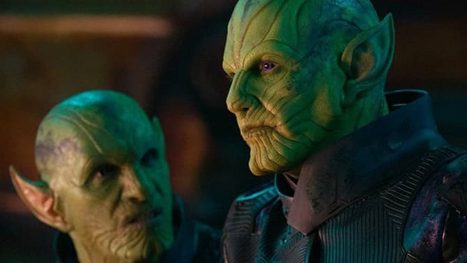 CAPTAIN MARVEL Magazine Cover And Stills Offer An Amazing New Look At The Skrulls And Starforce