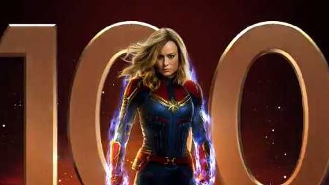 CAPTAIN MARVEL Motion Poster Is Here To Remind Us That The Movie Is Now 100 Days Away