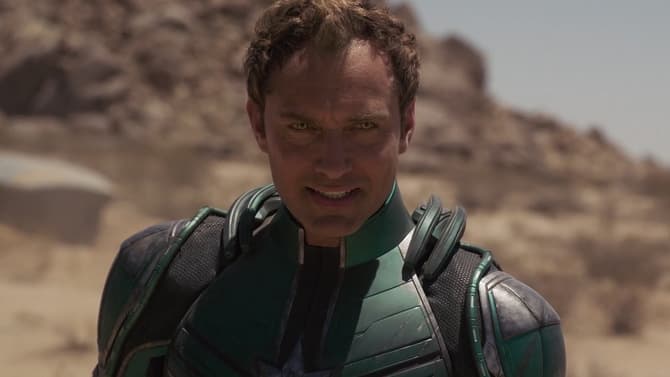 CAPTAIN MARVEL Star Jude Law &quot;Probably&quot; Wouldn't Do Another Marvel Movie; Suggests His Ideas Were Ignored