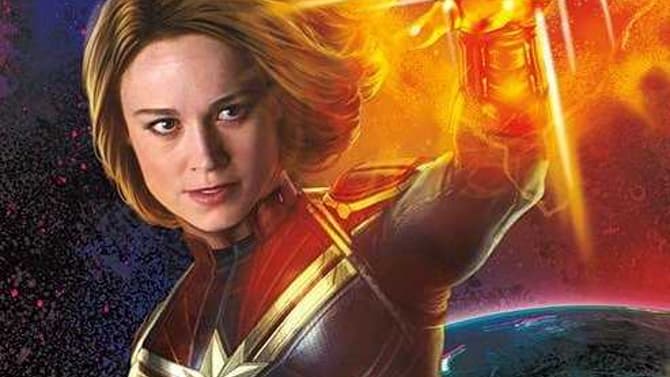 CAPTAIN MARVEL Wall Posters Spotlight The Villainous Talos And Carol's Feline Friend, Goose