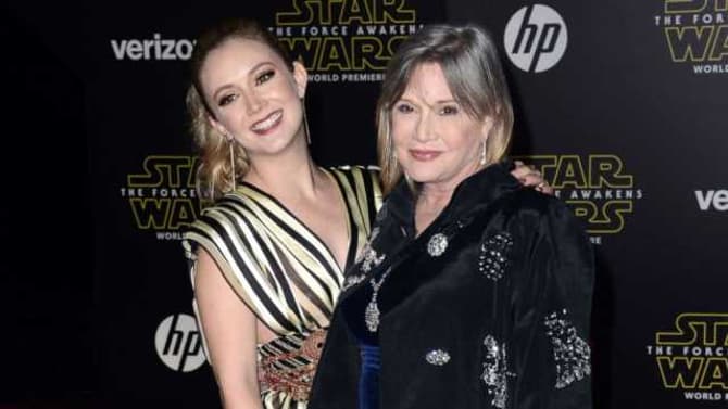 Carrie Fisher's Daughter Billie Lourd Played Young Leia In STAR WARS: THE RISE OF SKYWALKER