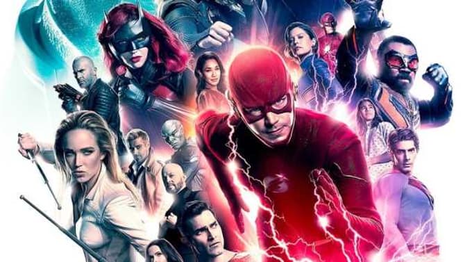 CRISIS ON INFINITE EARTHS Gets An Awesome New Poster; Plus Spoiler & BTS Photos From The First Three Hours