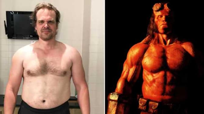 David Harbour Says Filming The HELLBOY Reboot Was The &quot;Hardest&quot; Shoot He's Ever Done