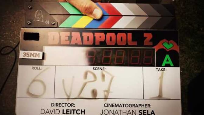 DEADPOOL 2 Set Pics Find The Merc With A Mouth Engaged In A Gunfight; First Look At The Sequel's Logo