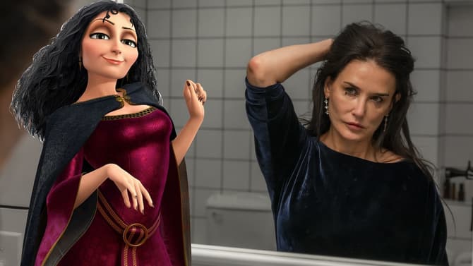 Disney's Live-Action TANGLED Movie May Be Eyeing THE SUBSTANCE's Demi Moore For Mother Gothel Role