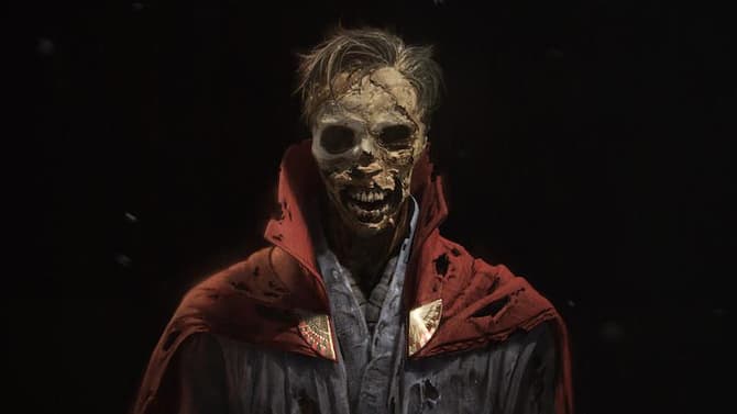 DOCTOR STRANGE IN THE MULTIVERSE OF MADNESS Concept Art Reveals Zombie Strange And Scarlet Witch Team-Up