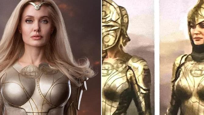 ETERNALS Concept Art Spotlights Alternate Designs For Angelina Jolie's Thena