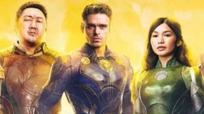 ETERNALS: Marvel's Newest Superhero Team Assembles On Awe-Inspiring Banner Image