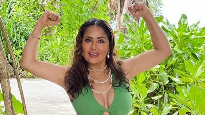 ETERNALS Star Salma Hayek Reveals A Major New Detail About Ajak In The Marvel Studios Movie - SPOILERS