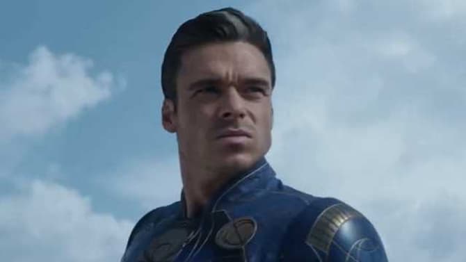 ETERNALS TV Spot Focuses On Arishem's Arrival And Puts Ajak In A Perilous Position As Deviants Attack