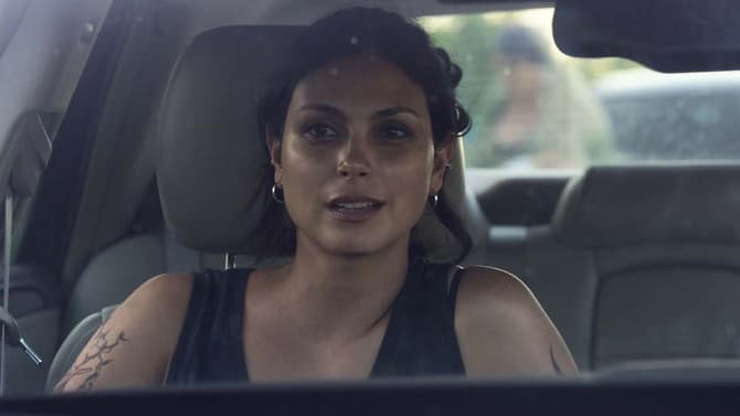 FAST CHARLIE Interview: Morena Baccarin On Working With Pierce Brosnan, Taxidermy, And DEADPOOL 3 (Exclusive)