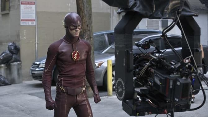 Feeling Nostalgic? Newly Released Behind-The-Scenes Images For CW's THE FLASH Have Surfaced