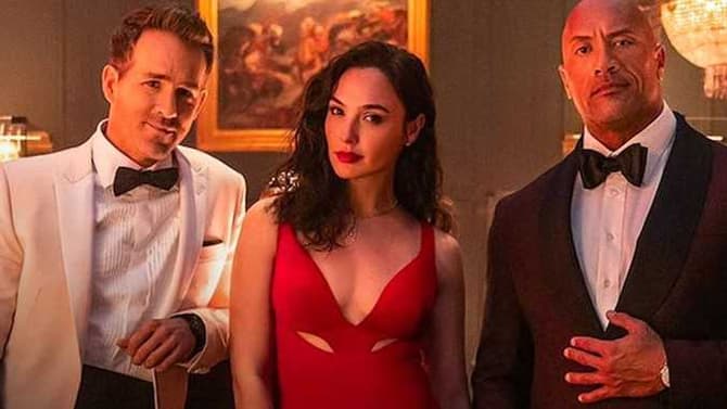 Gal Gadot Gets The Best Of Dwayne Johnson & Ryan Reynolds In The First Clip From RED NOTICE