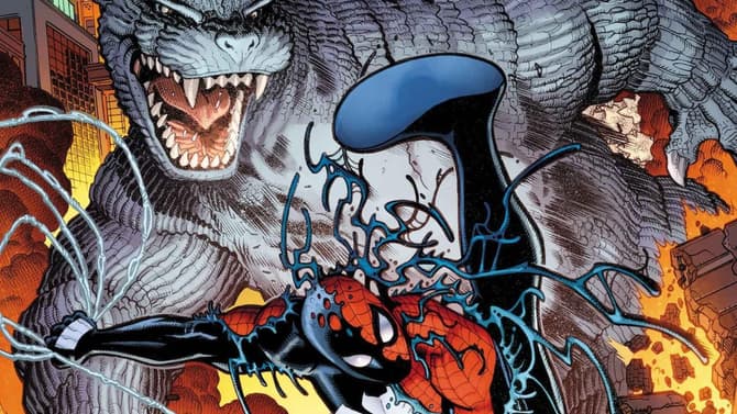 GODZILLA VS. SPIDER-MAN Comic Will See Peter Parker Battle The King Of The Monsters In His Alien Suit