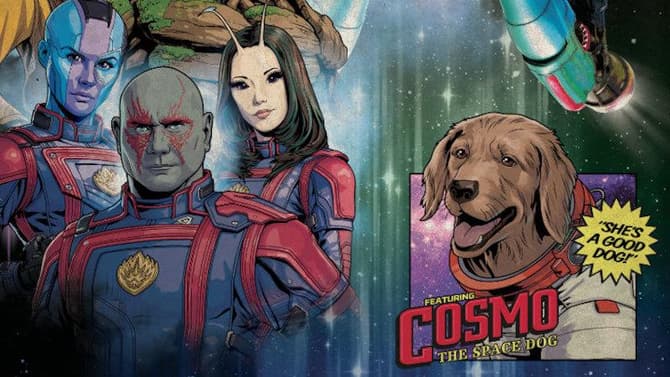 GUARDIANS OF THE GALAXY VOL. 3 Promo Posters Highlight The Team, Their New Ship, And Cosmo The Spacedog