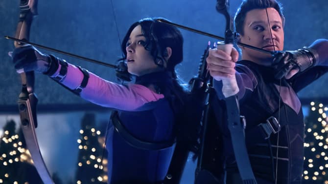 HAWKEYE: Clint Barton & Kate Bishop Get An Unexpected Visitor In New Deleted Scene