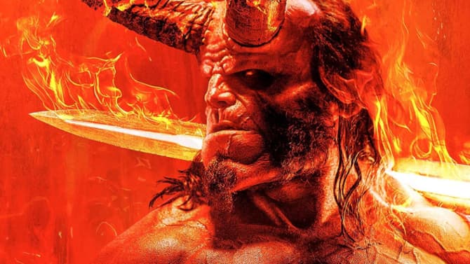 HELLBOY: Fiery, Red Hot Official Poster Unleashes The Beast Of The Apocalypse