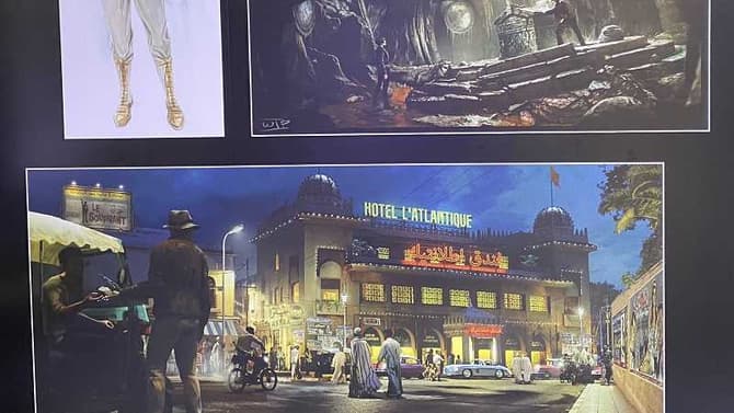 INDIANA JONES 5 Concept Art And Costumes Reveal A First Look At Action Scenes And New Characters