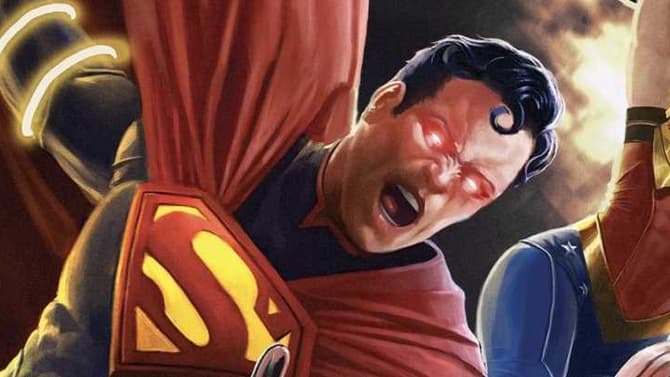 INJUSTICE DC Animated Feature Set For Release Next Month; Check Out The Blu-Ray Cover Art